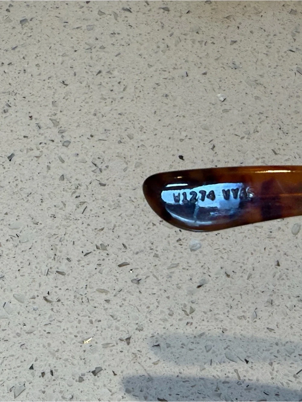 Ray-Ban vintage bl wayfarer max Tortoise Brown Patterned Sunglass Arms